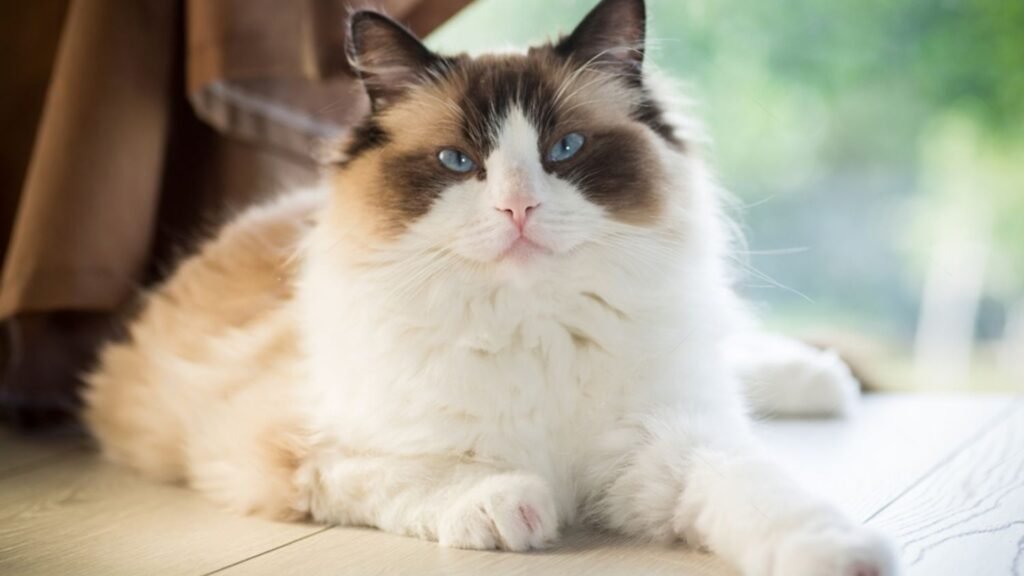 Blue Lynx Bicolor Ragdoll Cats