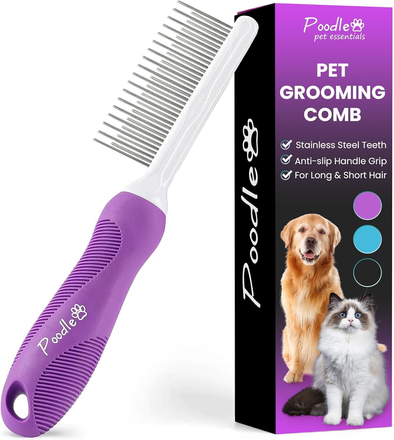 Poodle Comb For Ragdoll Cats