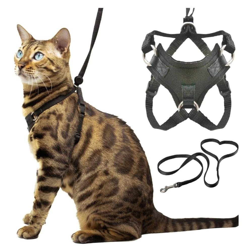 Houdini Escape Proof Cat Harness and Leash