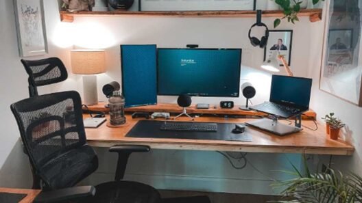 Elevate Your Workspace with Stylish Office Wallpaper
