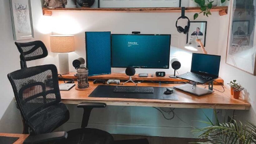 Elevate Your Workspace with Stylish Office Wallpaper