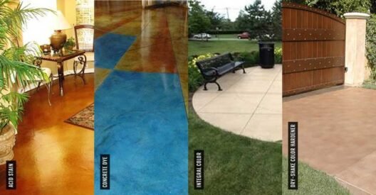 What Are The Best Concrete Stains And Dyes For Decorative Projects