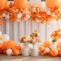 Creative Uses of Orange Balloons in Party Decor