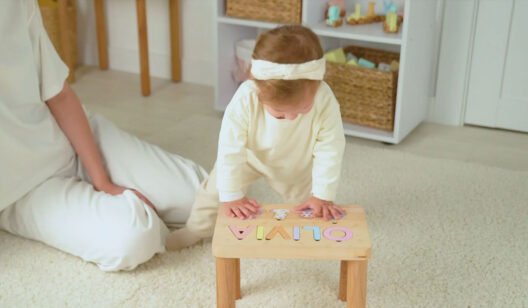 Personalized Kids’ Puzzle Chair