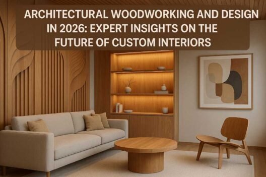 Architectural Woodworking and Design in 2026: Expert Insights on the Future of Custom Interiors