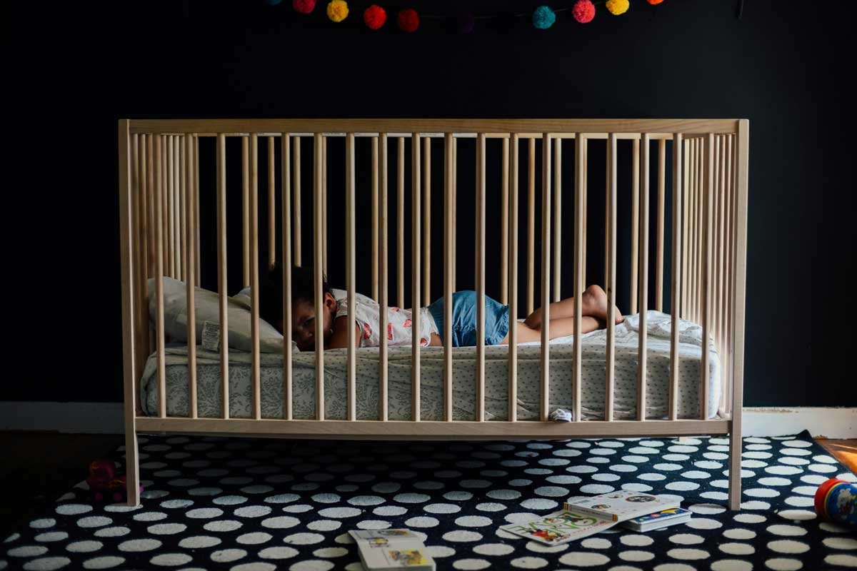 Strip the sleep space naked