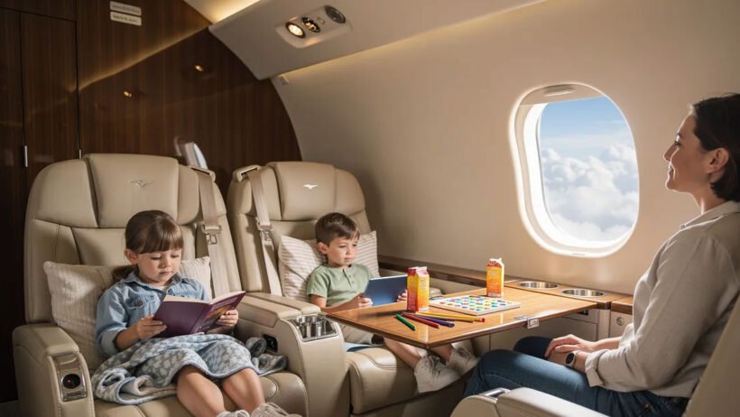 How to Plan a Seamless Family Vacation Charter Flight Experience